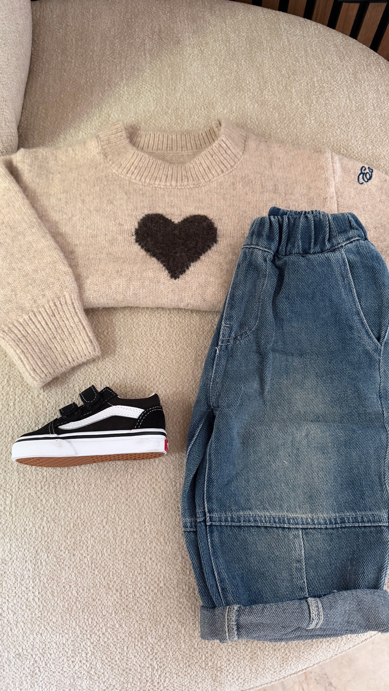 Teddy Heart Sweater