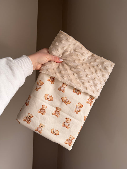 Deken teddybeertjes