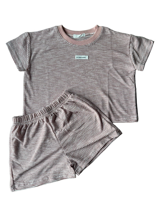 Navy Stripe Set