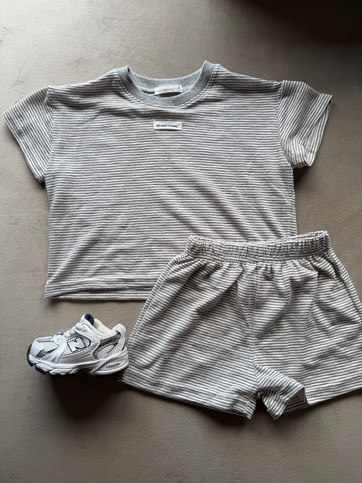 Navy Stripe Set