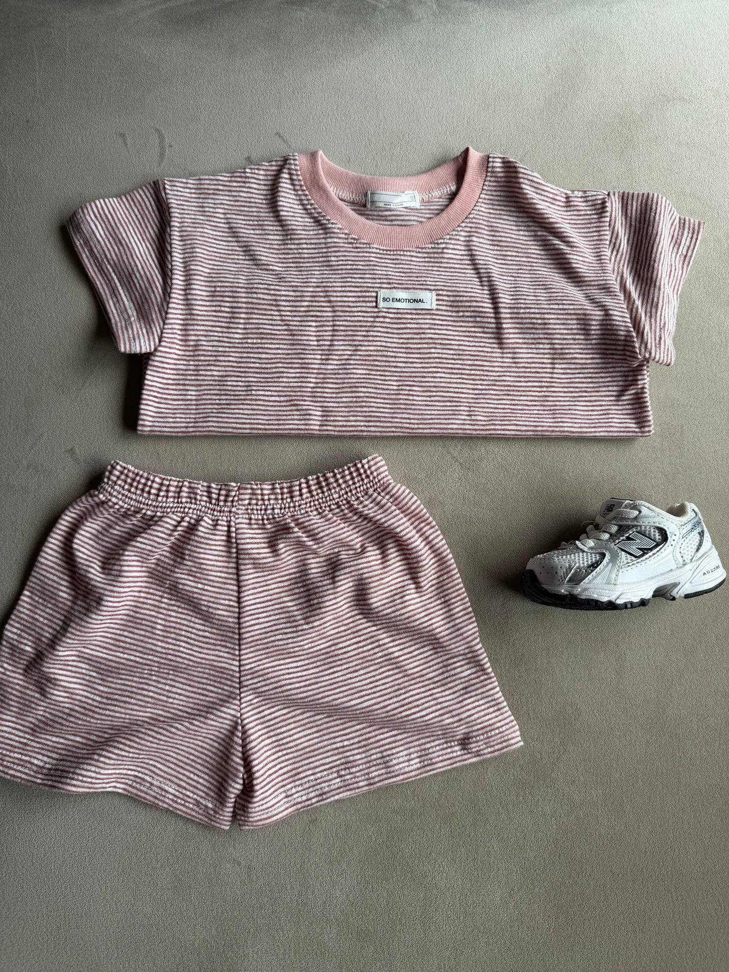 Navy Stripe Set