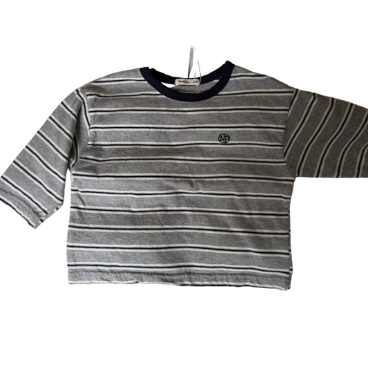Nío striped longsleeve grey